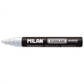 Rotulador tiza líquida color blanco Milan