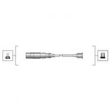 Juego de cables de encendido MAGNETI MARELLI 941319170086 para AUDI A4 B5 Berline, A6 C5 Avant, A4 B5 Avant