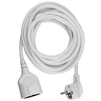 Prolongador Eléctrico Schuko 10M 16A Cuerpo Blanco (3G1.5mm²) V-TAC SKU-8780
