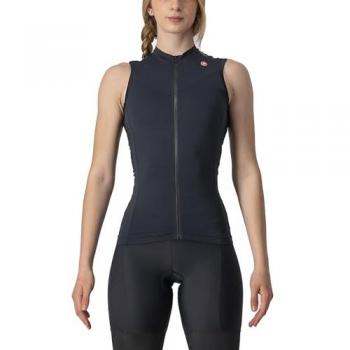Maillot Castelli Solaris Sin Mangas Negro Mujer M