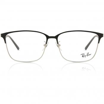 Ray-Ban Gafas Graduadas RX 6380D 2897 Ajuste Asiático Plateadas para Hombre