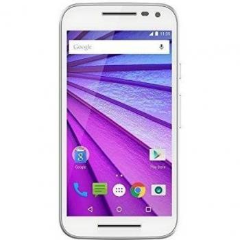 Motorola Moto G (3ª Generación) Smartphone Android 6, Pantalla de 5, Cámara de 13 MP, Memoria Interna de 16 GB, Procesador Quad Core 1.4 GHz, RAM de 2 GB - Color Blanco (XT1541)