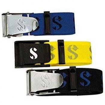SCUBAPRO - Nylon Belt with Stainless Steel Buckle, Color Black, Talla One Size