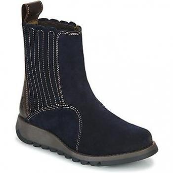 Fly London SUZY Women's Mid Ankle Boots in Marine Oiled Suede