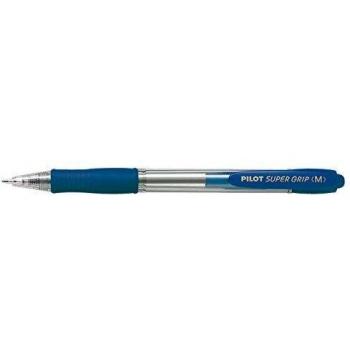 Pilot Super Grip - Bolígrafo punto medio - Azul -