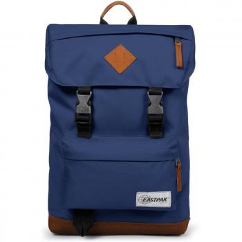 Eastpak Rowlo Mochila Tipo Casual, Diseño Into Tan Navy, 24 litros, Color Azul