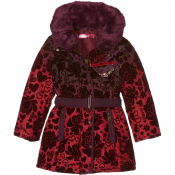 Desigual Sinita, Abrigo para Niñas, Rojo
