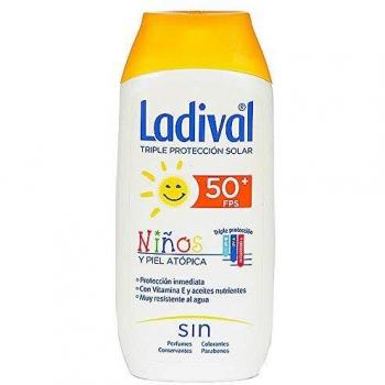 Ladival - Filtro Solar Spf50+ Para Niños, Negro, 200 Ml