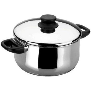 Lacor - 14322 - Cacerola Con Tapa GarInox 22 cms Inox.