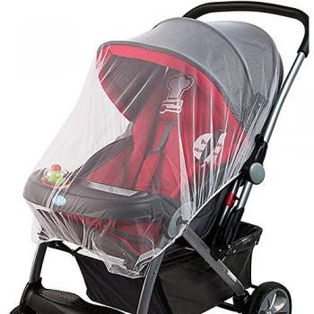 Gosear Universal Red de Malla de Seguro Cubierta Completa para Mosquito Insectos Bug para Bebé Cochecitos Cochecitos Cunas Buggy