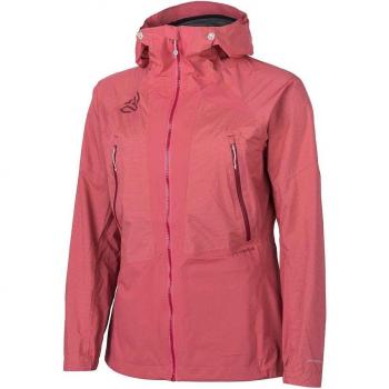 Chaqueta impermeable de mujer Ternua Karsa Jkt W en color rosa (talla L)