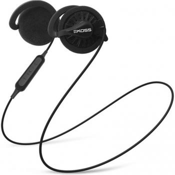 Koss KSC35 Auriculares Bluetooth Negros con Micrófono Manos Libres y Batería Recargable