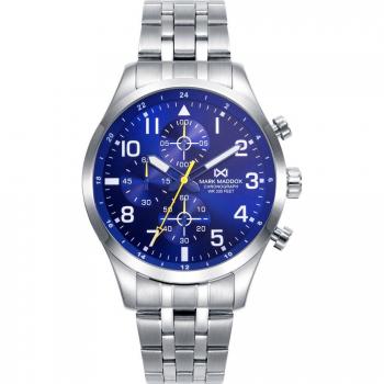 Mark Maddox HM0149-34 - Reloj de hombre Mission con caja y brazalete de acero