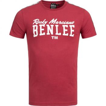 Slim-Fit Benlee Kingsport Short Sleeve T-Shirt - Red/Black/White - 3XL