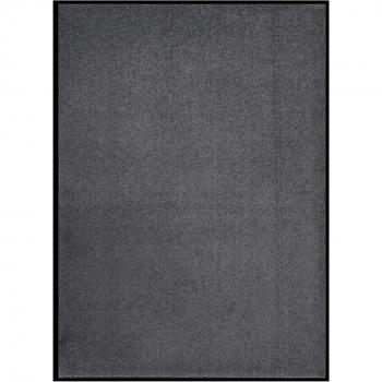 Felpudo Antracita 60x80 cm, rayas gris antracita, dimensiones 60x80 cm