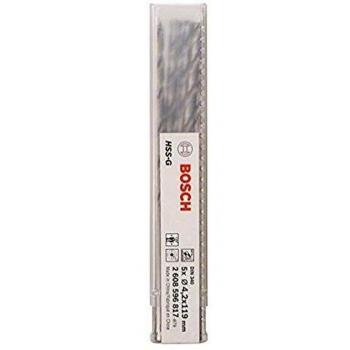 Bosch 2 608 596 817 - Pack de 5 brocas para metal HSS-G, DIN 340