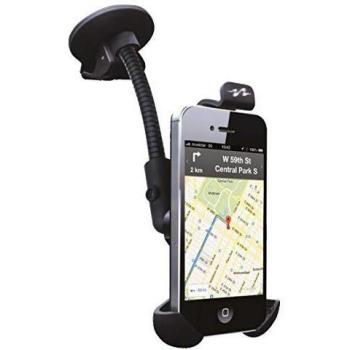 Sumex CARHLD1 Soporte Universal Adaptable Pulse Mobile Pro para Smartphones y Teléfonos Móviles con Ventosa