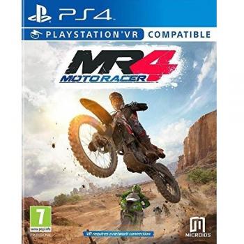 Juego de Moto Carreras 4 para PS4 con compatibilidad PlayStation VR