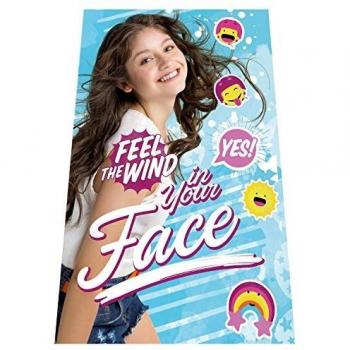 Secaneta Naturcare Manta Polar Disney Soy Luna, Azul, 100 x 150 cm