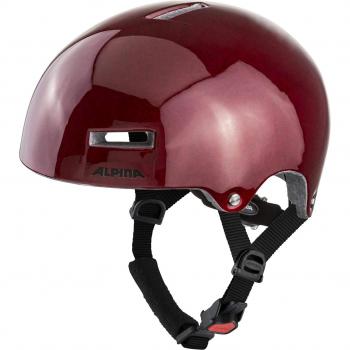 Alpina Unisex - Adulto AIRTIME Casco de Bicicleta, Rojo, 52-57 cm