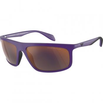 Emporio Armani EA4212U 52466Q Men's Pilot Sunglasses Purple Size 64
