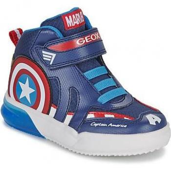Botines Geox Capitán América J369YC - Calzado Deportivo Niños, color navy/red, talla 29