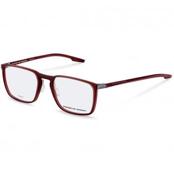 Porsche Design P8732 C Men's Eyeglasses Red Size 55 (Frame Only) - Blue Light Block Available