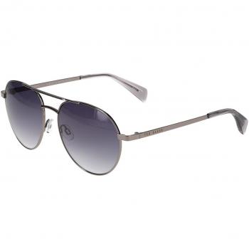 Gafas de Sol Ted Baker Konrad para Hombre, Metal Gunmetal Claro, Diseño Piloto