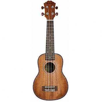 Alabama Soprano Mahogany Ukulele with Case - Natural Finish