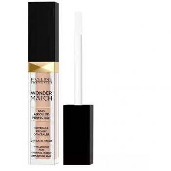Eveline Cosmetics Wonder Match Creamy Camouflage Concealer 24h Shade 15 Natural Warm 7 ml