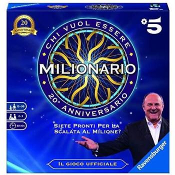 Ravensburger 26273 Chi Vuol Essere Milionario, Juego de Mesa para 2-5 Jugadores, Edad Recomendada 12 +