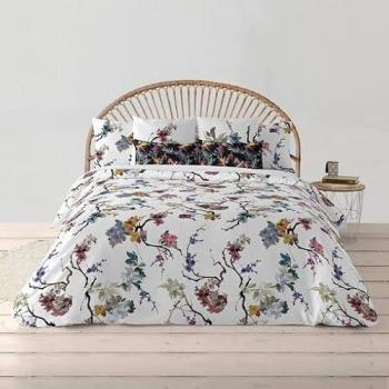 Funda Nórdica 100% Algodón Orgánico Modelo Sendai con Botones para Cama de 90 (155x220 cm)