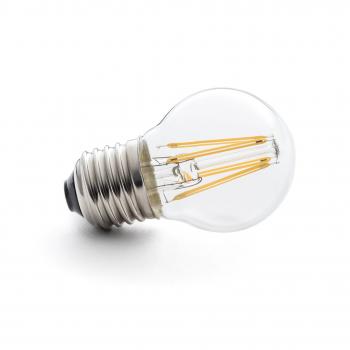 Gnosjö Konstsmide 7726 – 012 A +, LED Lámpara, cristal, 4 Watts, E27, transparente, 4.5 x 4.5 x 7.5 cm