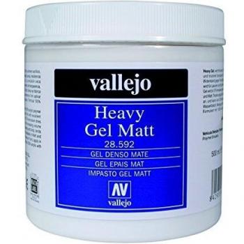 Gel Acrílico Pesado Mate Vallejo 500ml