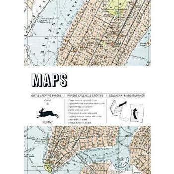 Gift & Creative Paper Book #60: Maps: Geschenk- und Kreativpapierbuch Vol 60: Volume 60