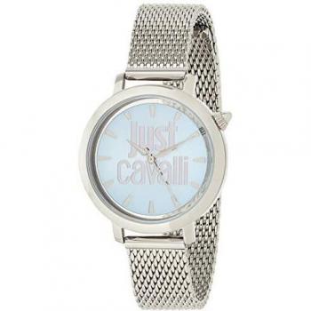 Just Cavalli Women's Analogue Quartz Watch with Stainless Steel Strap JC1L007M0055