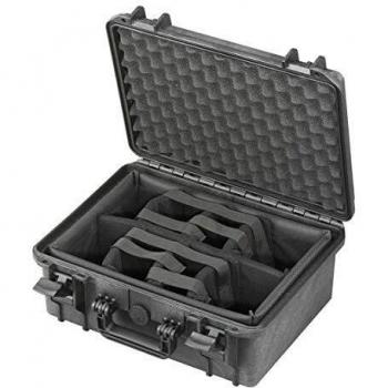 Max MAX430CAM IP67 resistente al agua nominal de tapas rígidas para fotografía equipo estanca resistente de transporte compartimentos acolchados de plástico/caja de transporte para iMac/caja de herramientas