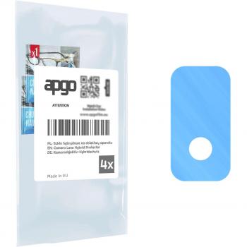 Protector de Lente Híbrido 9H para Cámara Sharp Aquos Wish - Paquete de 4 Unidades
