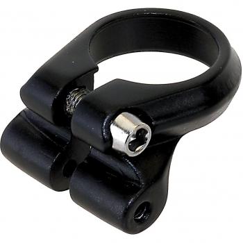 Mr-Control MR-2 Abrazadera de Tija, Unisex adulto, Negro, 31.8 mm