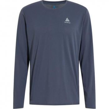 Camiseta de Manga Larga Hombre Odlo Zeroweight Chill-T Azul