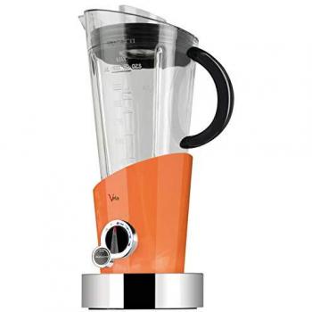 Licuadora Eléctrica Vela Evolution 1,5 L Naranja, 500 W, Diseño Innovador, Función Triturado de Hielo, 4 Velocidades - Bugatti