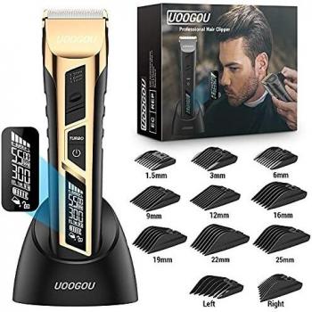 16 en 1 Cortapelos Hombre, Maquina Cortar Pelo Profesional, Recortadora de Barba, Cortador Pelo Electrico para Hombres, Recortadora de Cabello Recargable con 38 Longitudes de Corte