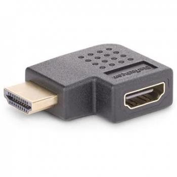 StarTech 4K 60Hz Horizontal Right Angle HDMI Adapter, Male to Female Port Saver