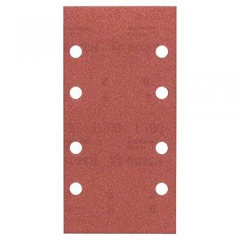 Bosch 2 609 256 A84 - Juego de hojas de lija de 10 piezas para lijadora orbital