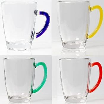 UNITED COLORS OF BENETTON- BE154 SET 4PCs TAZAS 0.30L CRISTAL