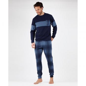 Pijama Magnific marino de alta calidad para hombre