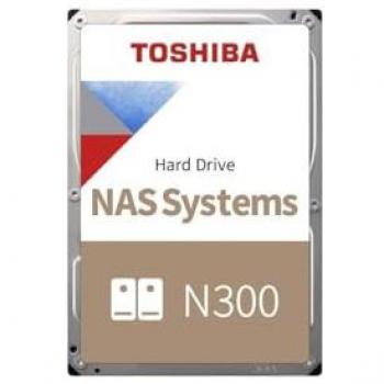 Disco Duro Interno Toshiba N300 8TB 7200RPM 512MB Cache SATA 3.5 NAS