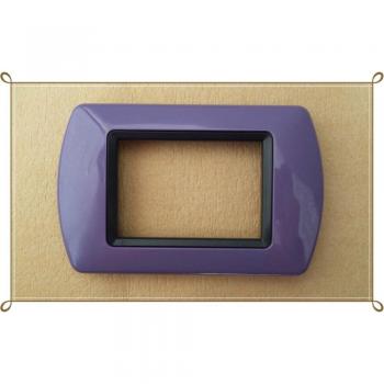 Placas de ABS Compatibles para Serie Living International - Color Violeta - 7 Foros
