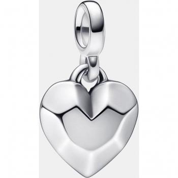 Pandora ME Faceted Heart Mini Dangle Charm in Silver