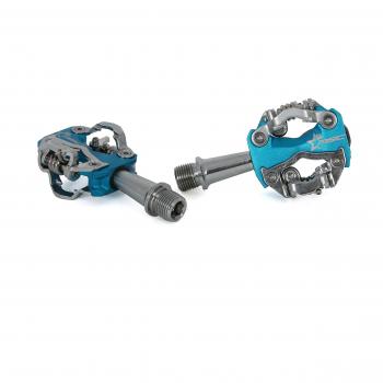 MSC Bikes ZP108SBU Pedales de Plataforma, Azul, Talla Única